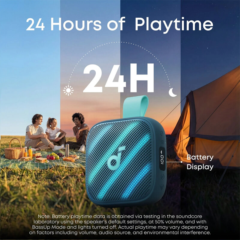 Boxa portabila wireless Anker Soundcore Boom Go 3i, albastru
