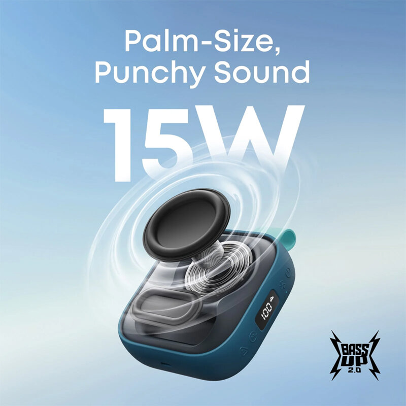 Boxa portabila wireless Anker Soundcore Boom Go 3i, albastru