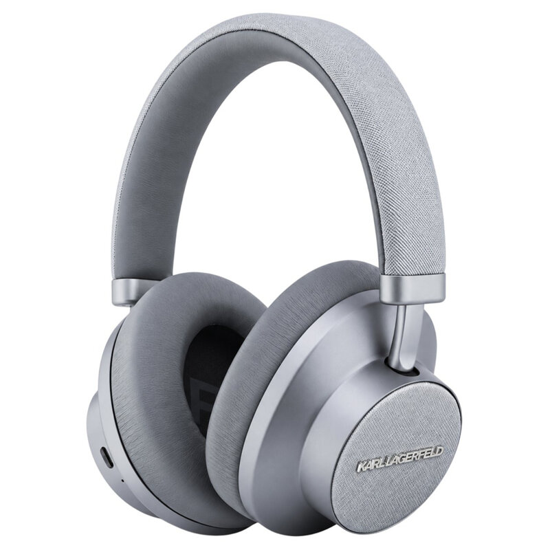 Casti Bluetooth wireless over-ear Karl Lagerfeld KLBHP73PSACKMG
