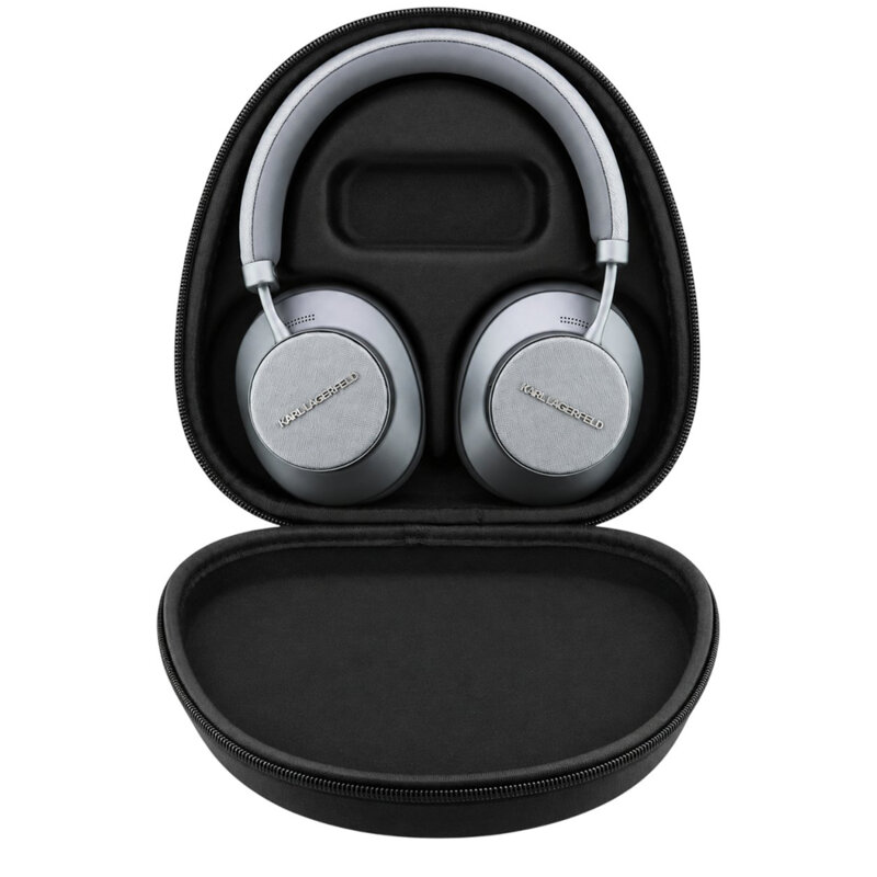Casti Bluetooth wireless over-ear Karl Lagerfeld KLBHP73PSACKMG