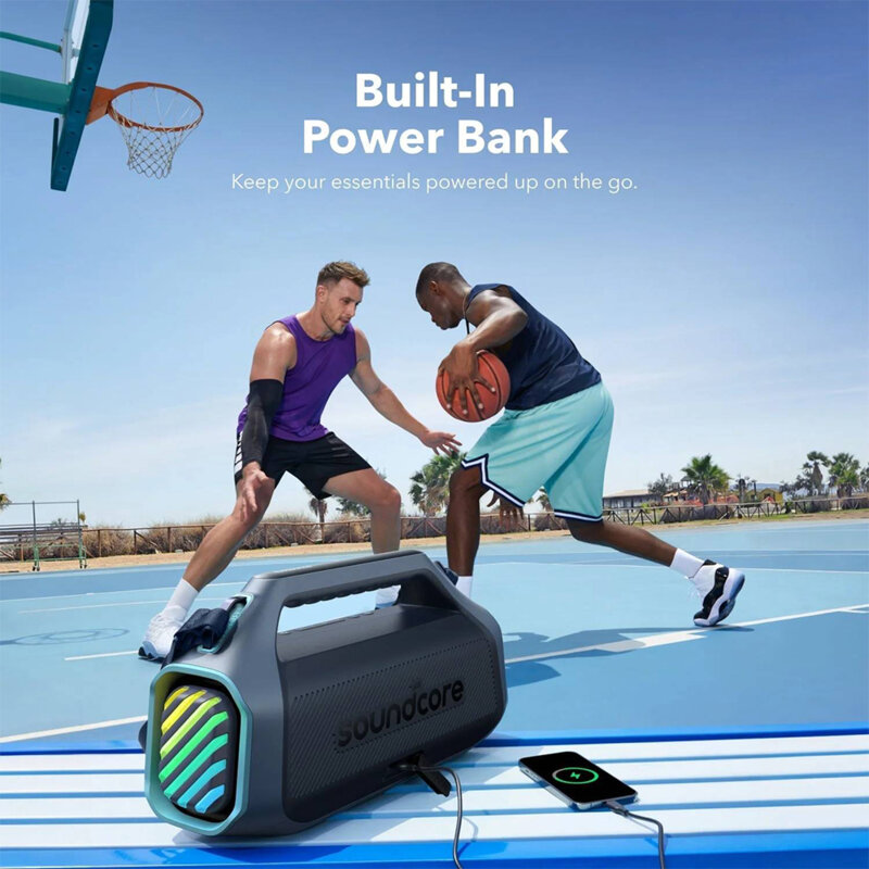 Boxa Bluetooth portabila Anker SoundCore Boom 2 Plus, albastru