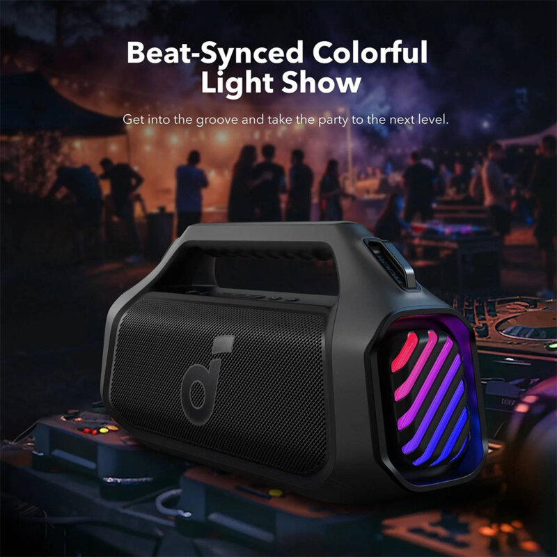 Boxa Bluetooth portabila Anker SoundCore Boom 2 Plus, negru