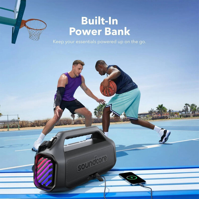 Boxa Bluetooth portabila Anker SoundCore Boom 2 Plus, negru