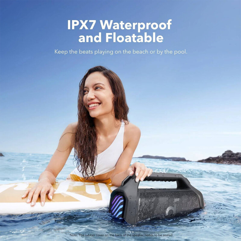Boxa Bluetooth portabila Anker SoundCore Boom 2 Plus, negru