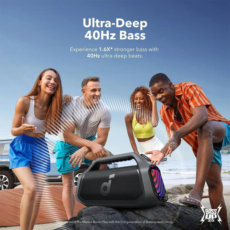 Boxa Bluetooth portabila Anker SoundCore Boom 2 Plus, negru