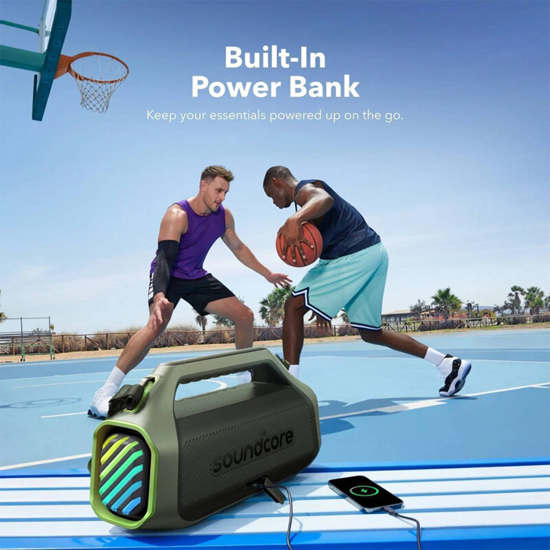 Boxa Bluetooth portabila Anker SoundCore Boom 2 Plus, verde