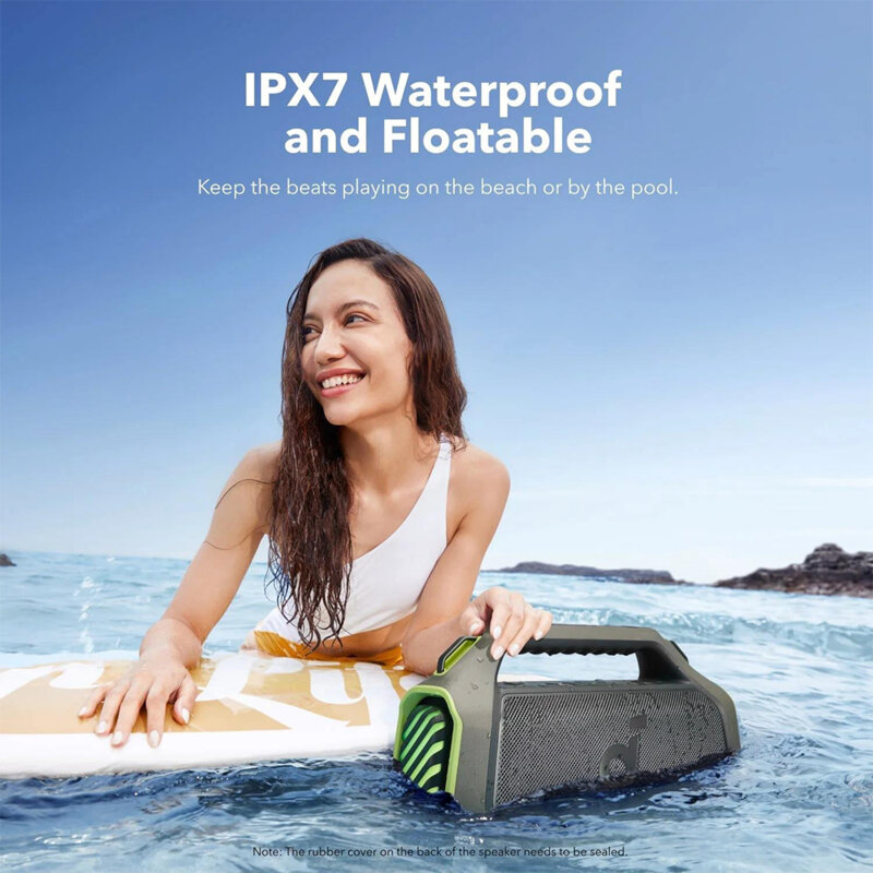 Boxa Bluetooth portabila Anker SoundCore Boom 2 Plus, verde