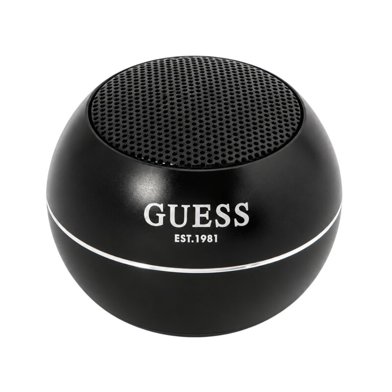 Mini boxa portabila wireless Bluetooth Guess GUWSALGEK, negru