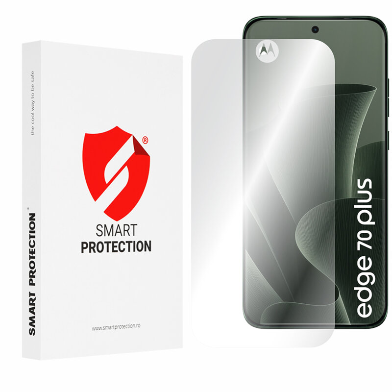 [Pachet 2x] Folie regenerabila premium Motorola Edge 70 Plus Smart Protection Classic, transparenta