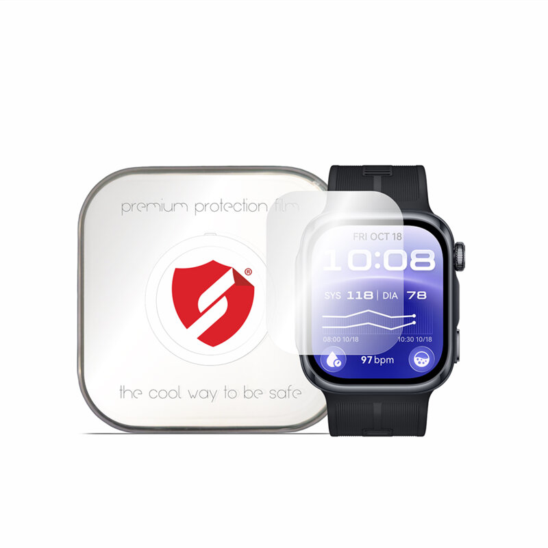 [Pachet 4x] Folie regenerabila premium Huawei Watch D3 Smart Protection Classic, transparenta