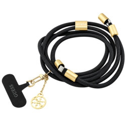 Cablu de date Type-C crossbody Guess, 1.5m, negru, GUCCUCNY4GDK