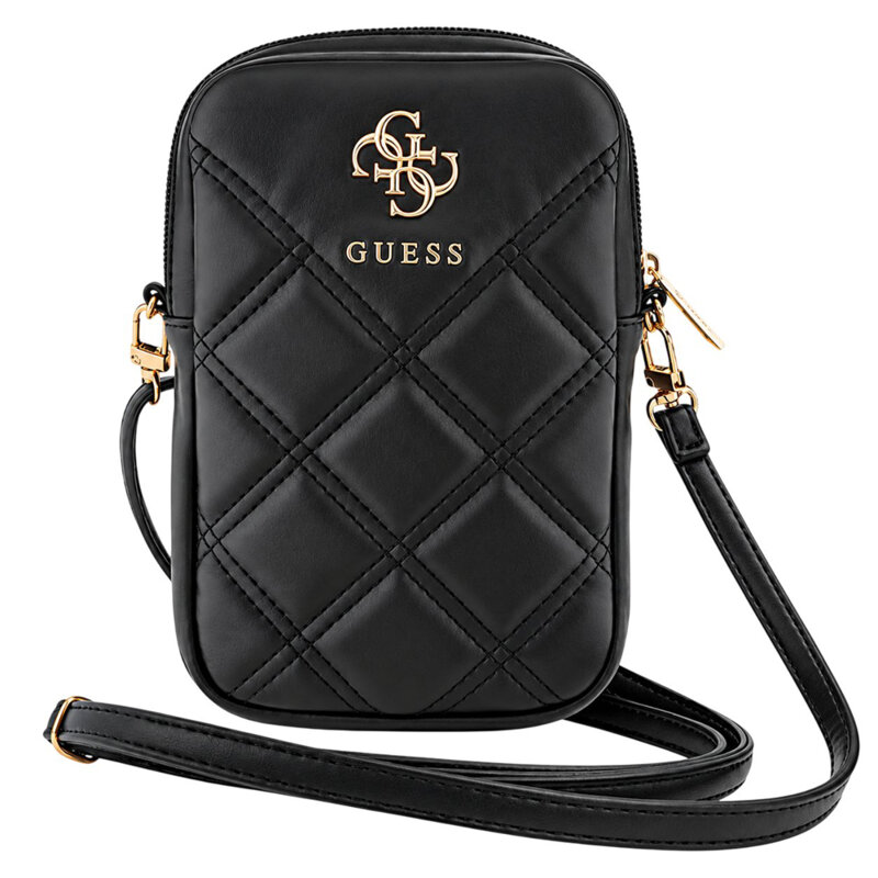 Geanta Guess dama pentru telefon, negru, GUWBZPSQSSGK