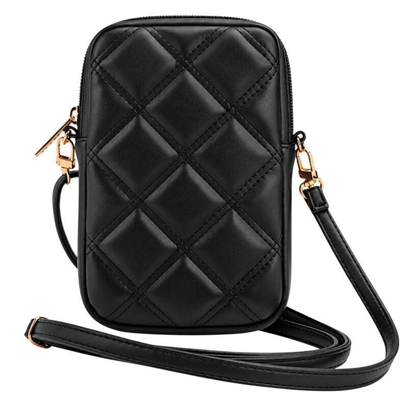 Geanta Guess dama pentru telefon, negru, GUWBZPSQSSGK