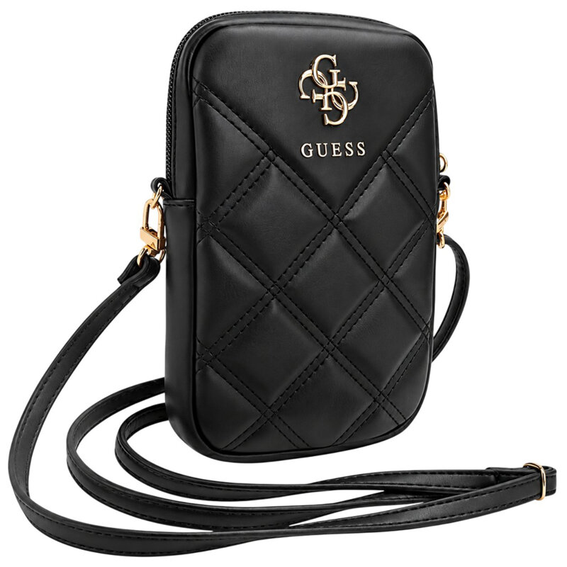 Geanta Guess dama pentru telefon, negru, GUWBZPSQSSGK