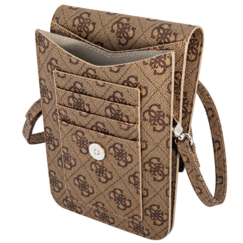 Geanta Guess dama pentru telefon, negru, GUWBP4TMBR