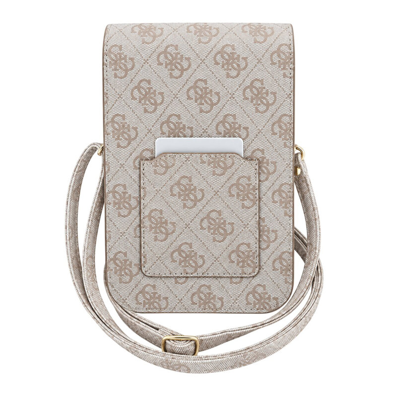 Geanta pentru telefon Guess Triangle 4G, roz, GUCWB2P4BLTRP