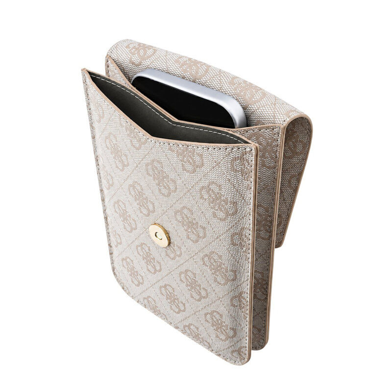 Geanta pentru telefon Guess Triangle 4G, roz, GUCWB2P4BLTRP
