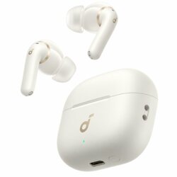 Casti Bluetooth 6.1 cu Adaptive ANC Anker SoundCore P42i, alb