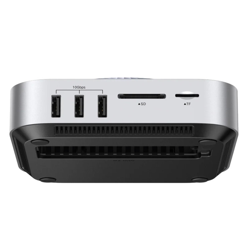 Statie Thunderbolt 5 Ugreen Maxidok 10in1 pentru Mac mini M4/M4 Pro, gri