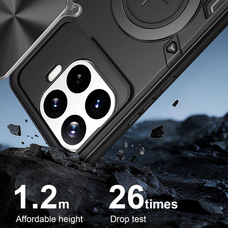 Husa Xiaomi 17T Pro Techsuit CamGuard Pro, mov