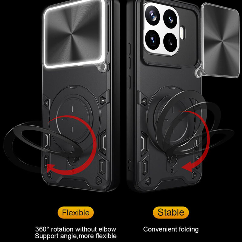 Husa Xiaomi 17T Pro Techsuit CamGuard Pro, rosu