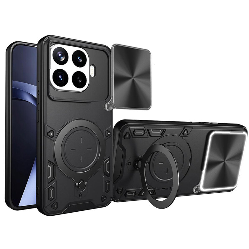 Husa Xiaomi 17T Techsuit CamGuard Pro, negru