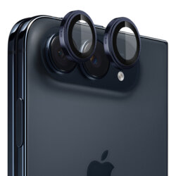 Folie iPhone Duo Blueo Sapphire Crystal Original Lens Glass, bleu