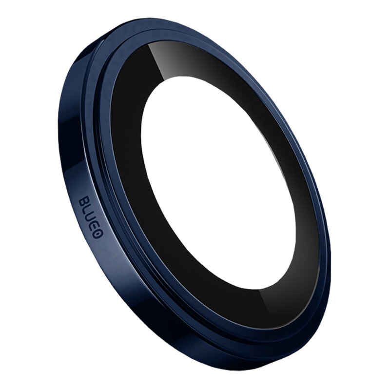 Folie iPhone Duo Blueo Sapphire Crystal Original Lens Glass, bleu