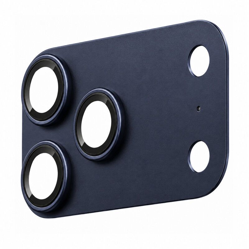 Folie iPhone 17 Pro Blueo Integrated Metal Camera Lens Protector, albastru