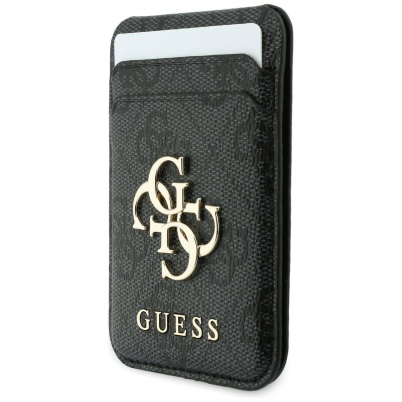 Husa originala Guess iPhone 17 Pro Hardcase 4G Cardslot MagSafe, negru, GUBPHCP18LP4SM44CK