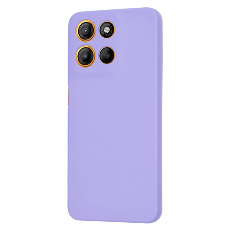 Husa silicon Motorola Moto G15 Techsuit SoftFlex, violet