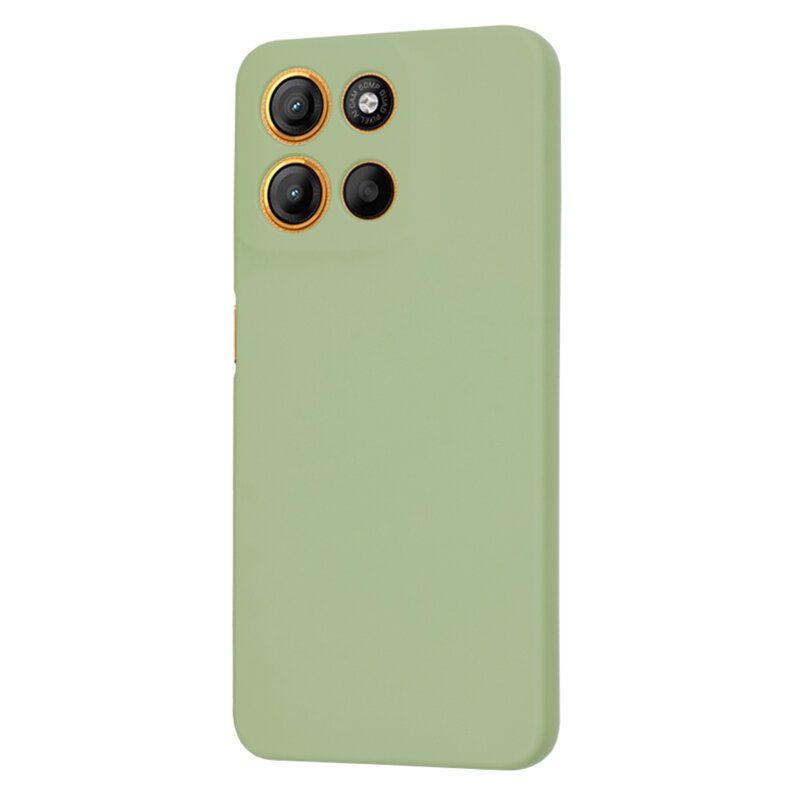 Husa silicon Motorola Moto G15 Techsuit SoftFlex, verde