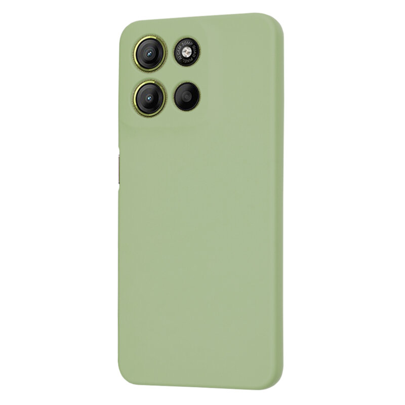 Husa silicon Motorola Moto G15 Power Techsuit SoftFlex, verde