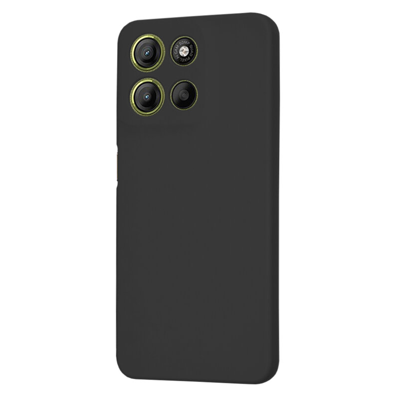 Husa silicon Motorola Moto G15 Power Techsuit SoftFlex, negru