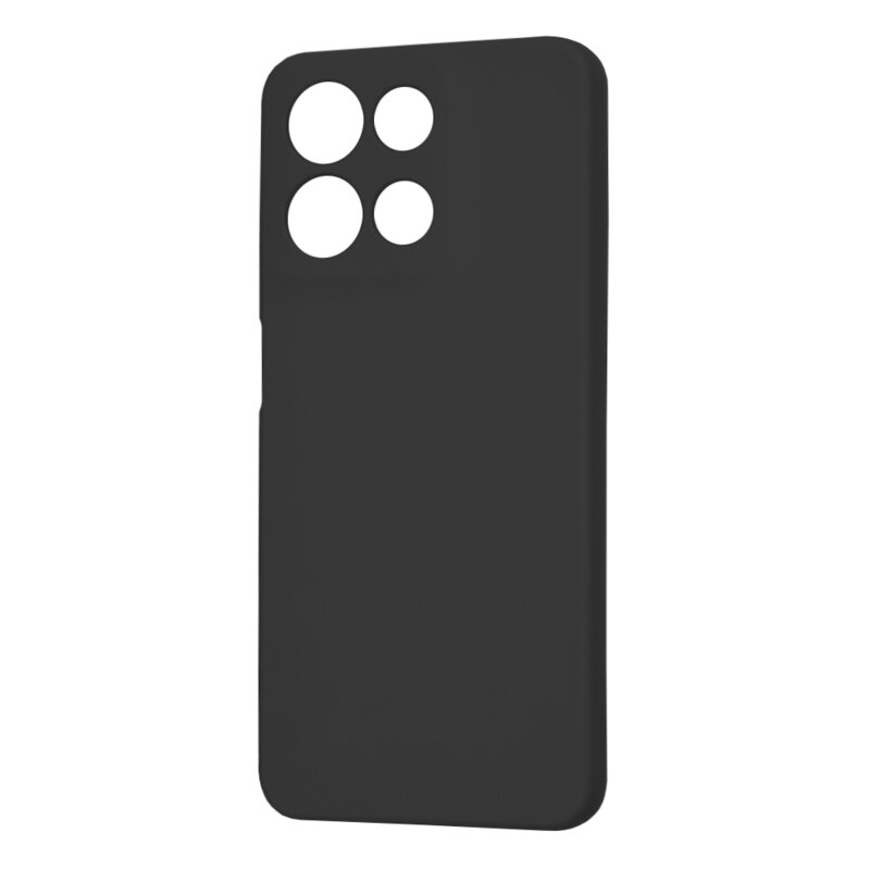 Husa silicon Motorola Moto G17 Power Techsuit SoftFlex, negru