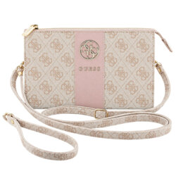 Geanta Guess telefon crossbody pentru femei, roz, GUWP6PG4S4RP