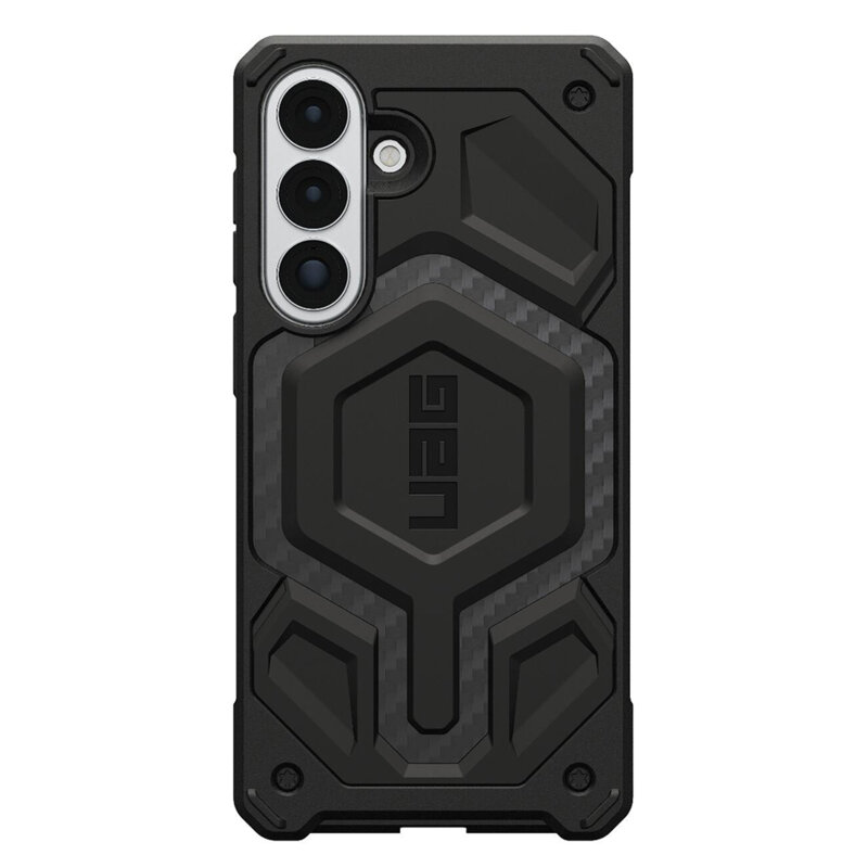 Husa Samsung Galaxy S26 UAG Monarch Pro MagSafe, Carbon Fiber