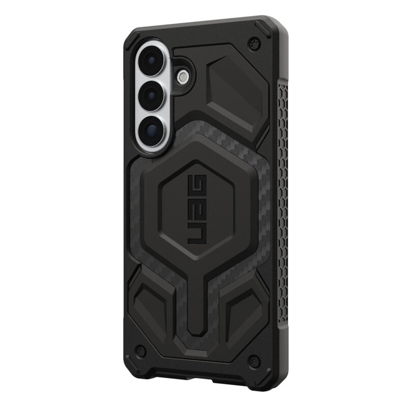 Husa Samsung Galaxy S26 UAG Monarch Pro MagSafe, Carbon Fiber