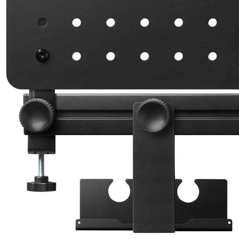Organizator de birou cu prindere tip clema Spigen LD406, negru