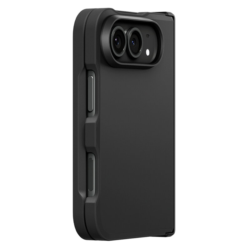 Husa iPhone Duo Spigen Tough Armor Pro MagSafe, negru