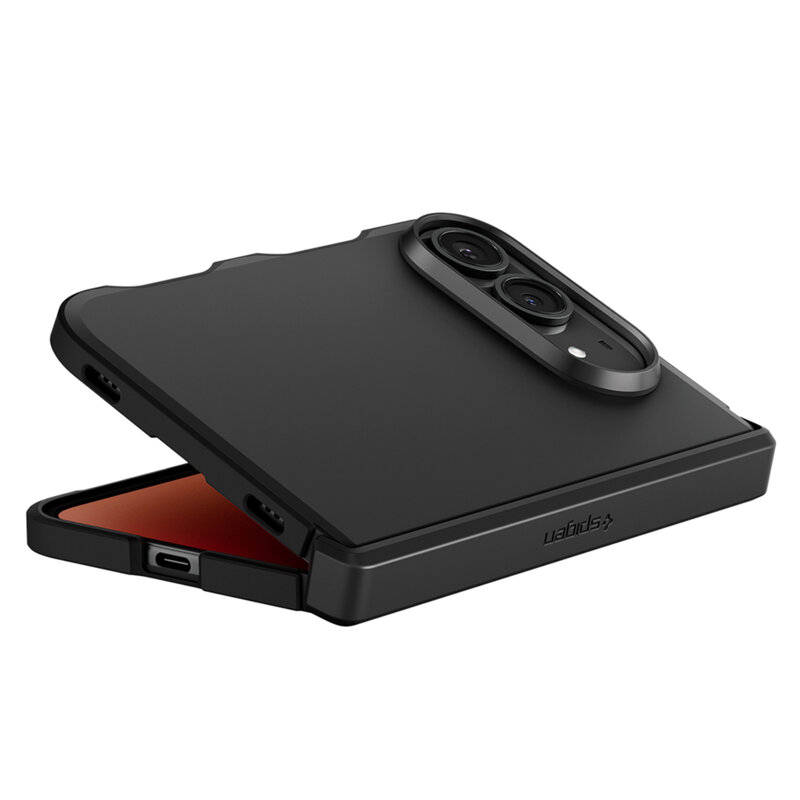 Husa iPhone Duo Spigen Tough Armor Pro MagSafe, negru