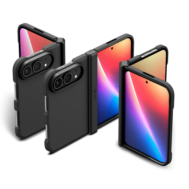 Husa iPhone Duo Spigen Tough Armor Pro MagSafe, negru