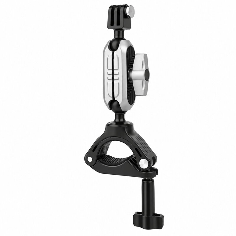 Suport bicicleta pentru camera GoPro, Techsuit JX-008, gri