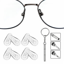 [Pachet] Surubelnita ochelari + 8 pernute siliconice nazale, Techsuit ST1