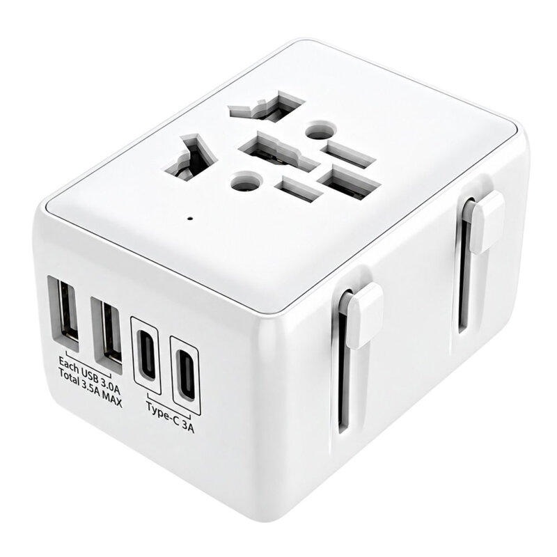 Adaptor priza EU la US, UK, AUS, PD45W, Techsuit, HHT203A