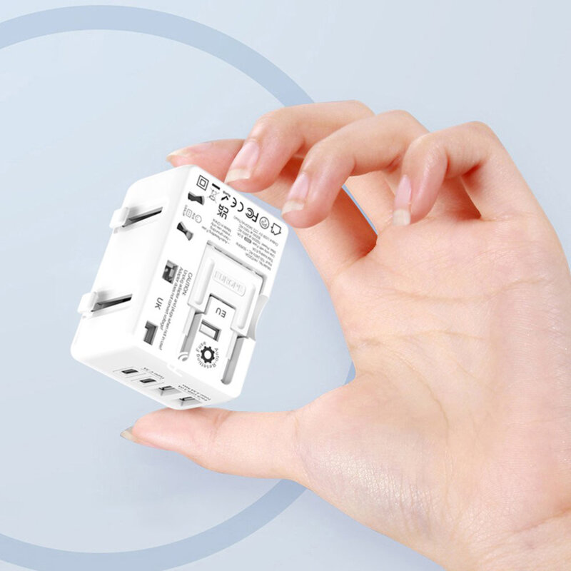 Adaptor priza EU la US, UK, AUS, PD45W, Techsuit, HHT203A