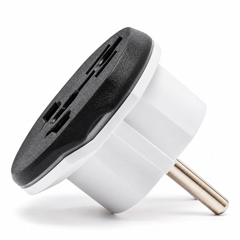Adaptor priza universal pentru calatorie Techsuit, gri, C529