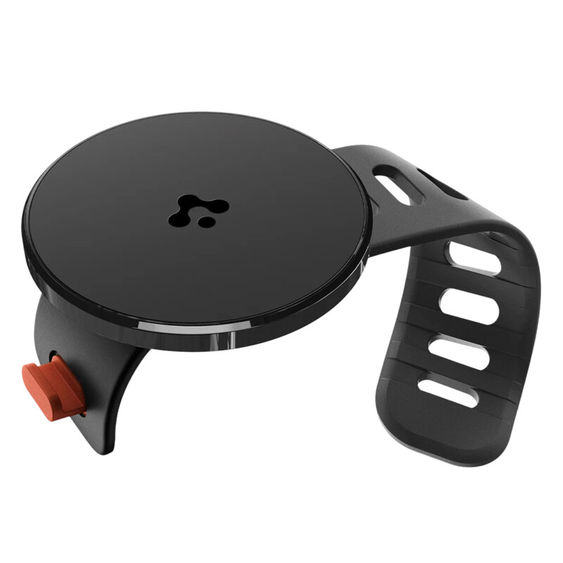 Suport telefon MagSafe multifunctional Spigen OM200, negru