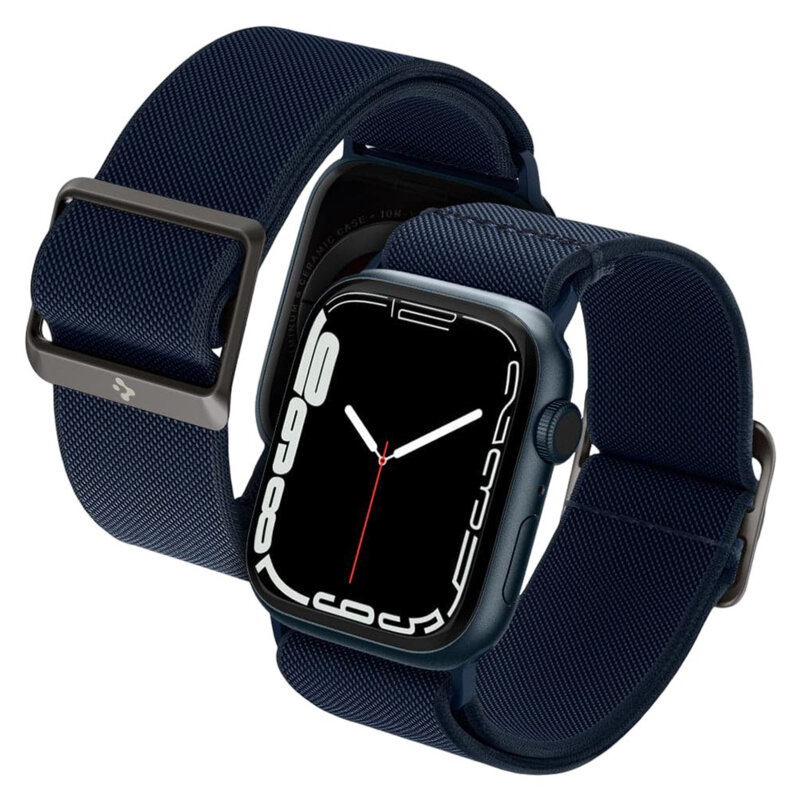 Curea Apple Watch Ultra 3 Spigen Lite Fit, bleumarin