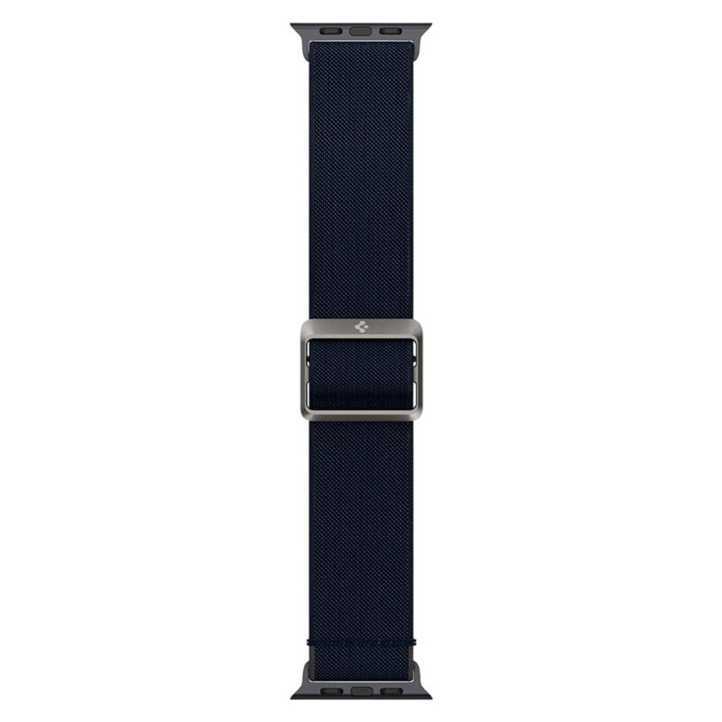 Curea Apple Watch 6 44mm Spigen Lite Fit, bleumarin